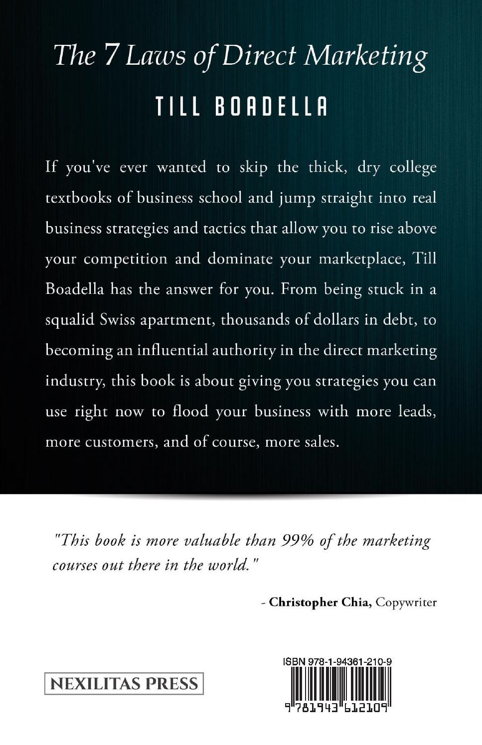 The 7 Laws of Direct Marketing: Profit-Producing [[[
