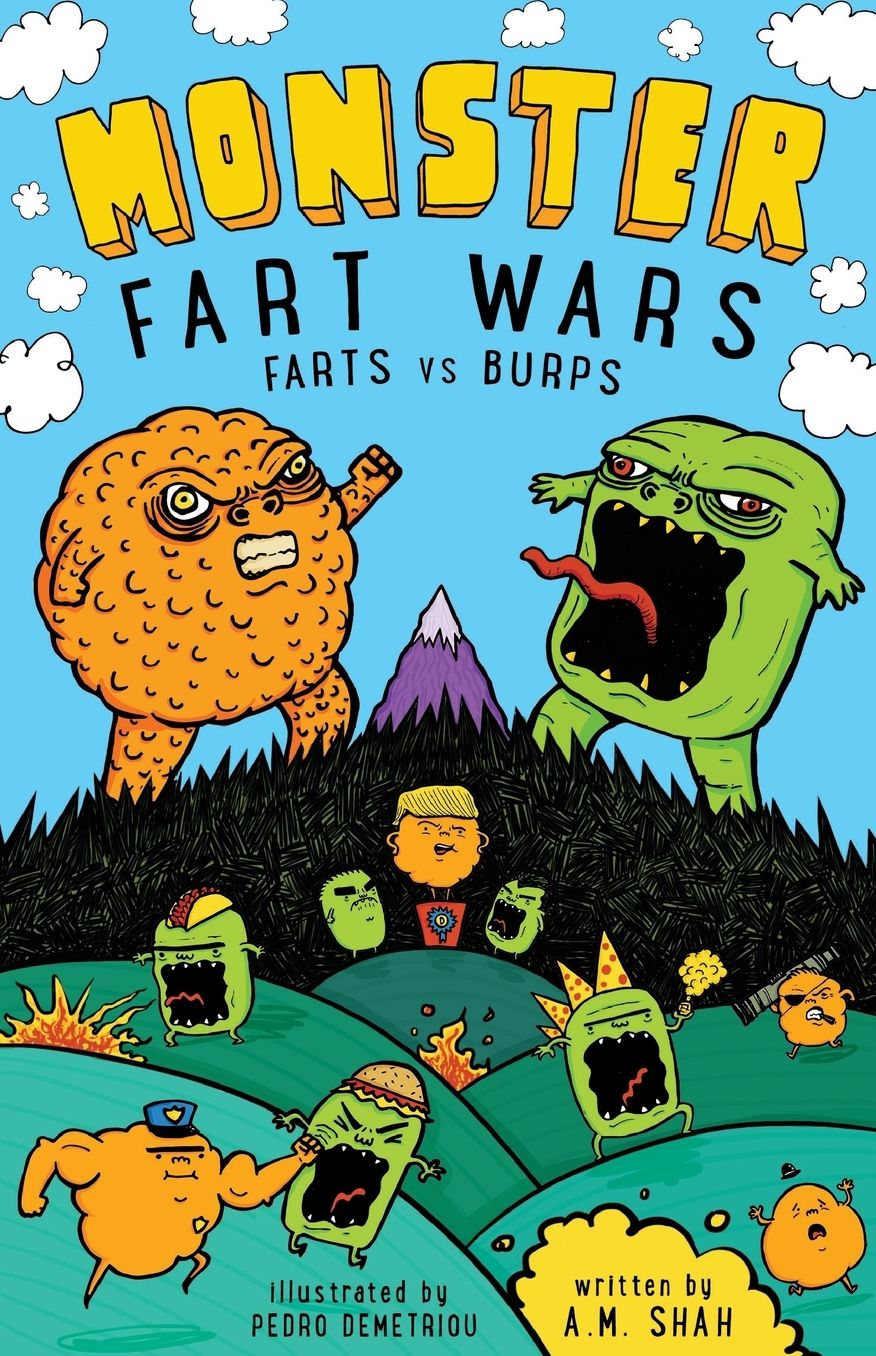 Monster Fart Wars: Farts vs. Burps: Book 1