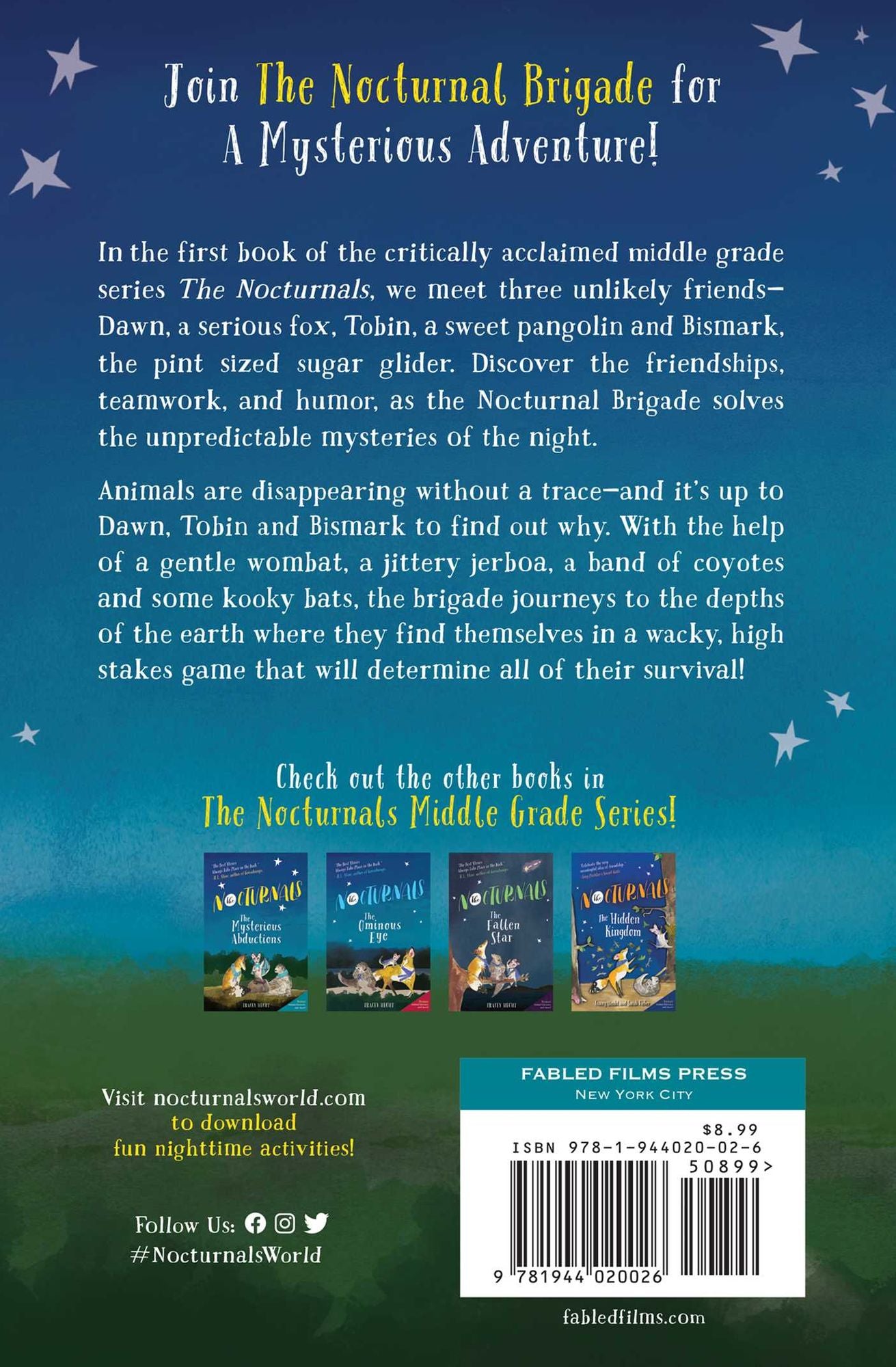 The Mysterious Abductions (The Nocturnals Series #1)
