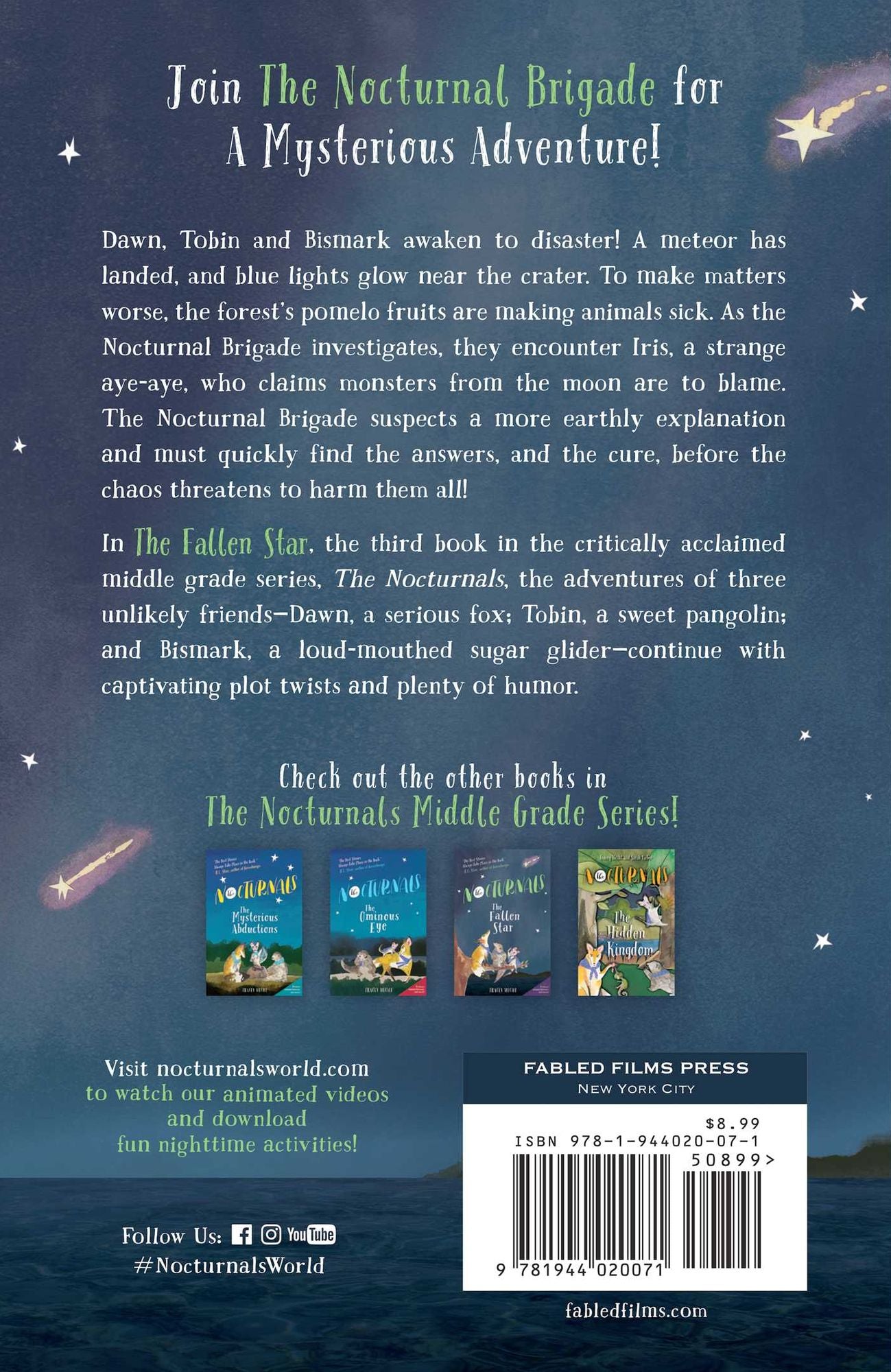The Fallen Star: The Nocturnals Book 3