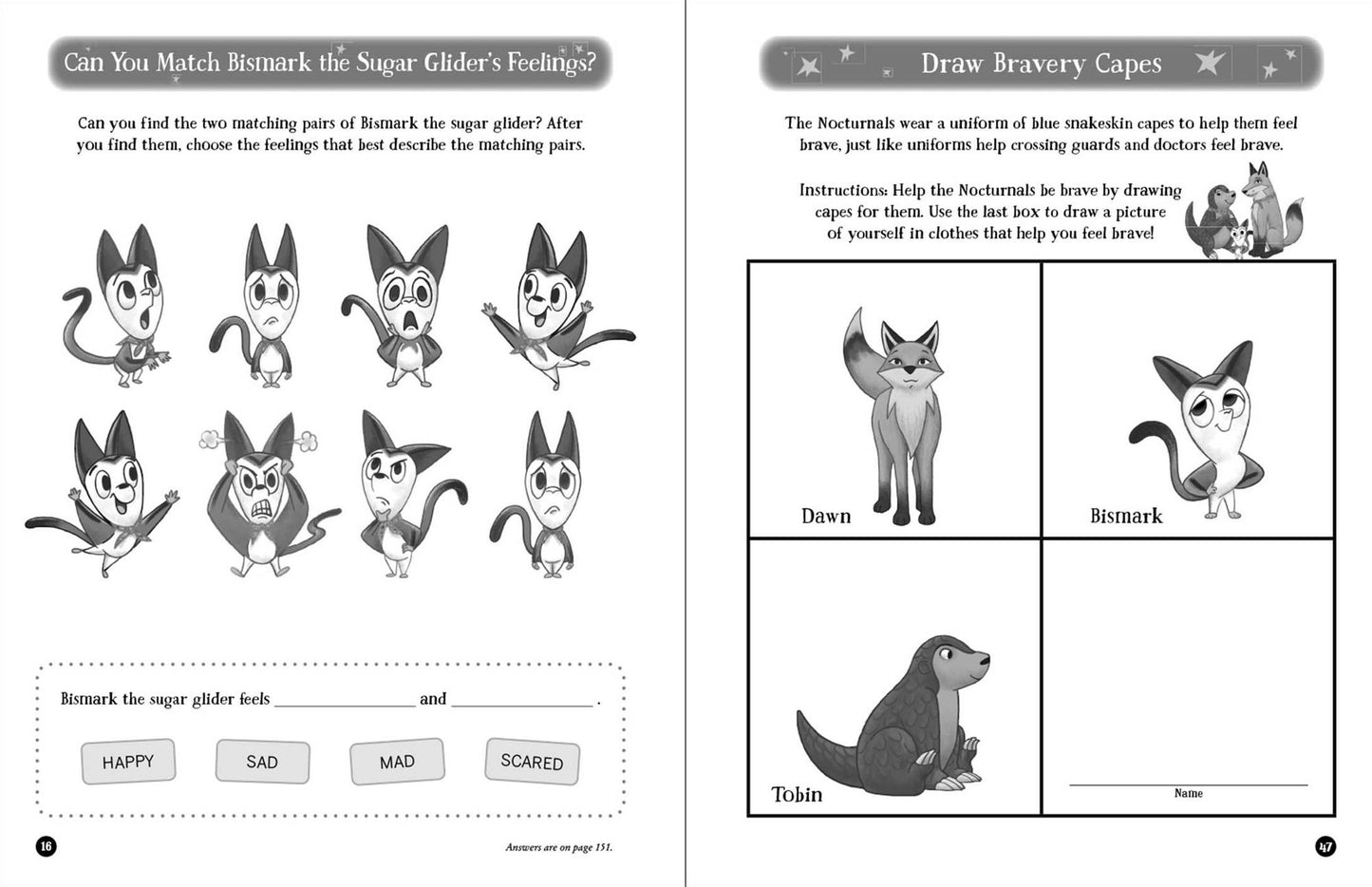 The Nocturnals Grow & Read Animal Activity Book: Animal Facts, Coloring, Drawing Games, Mazes, Puzzles, and More!