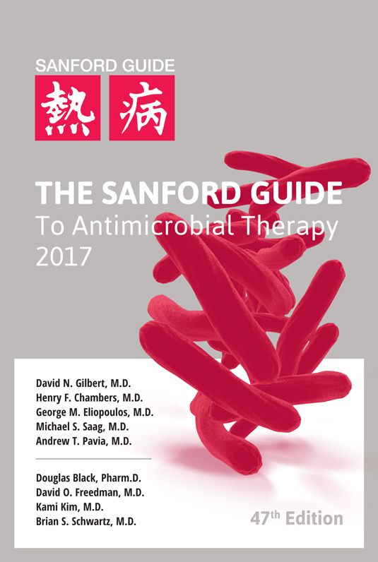 Sanford Guide to Antimicrobial Therapy 2017 (Pocket Edition)