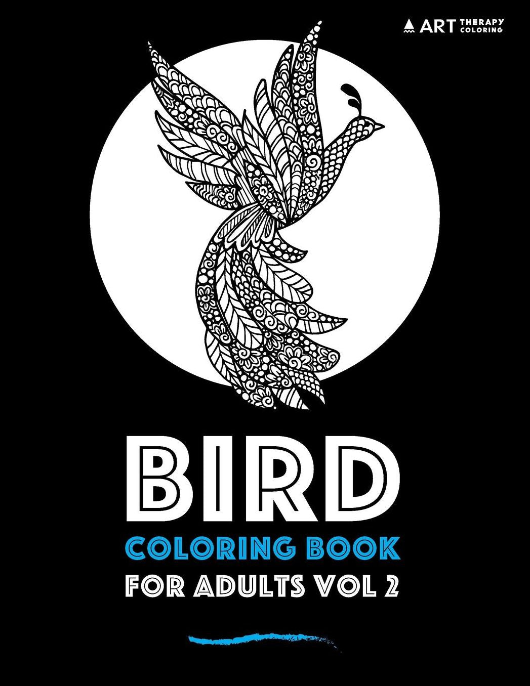Bird Coloring Book For Adults Vol 2