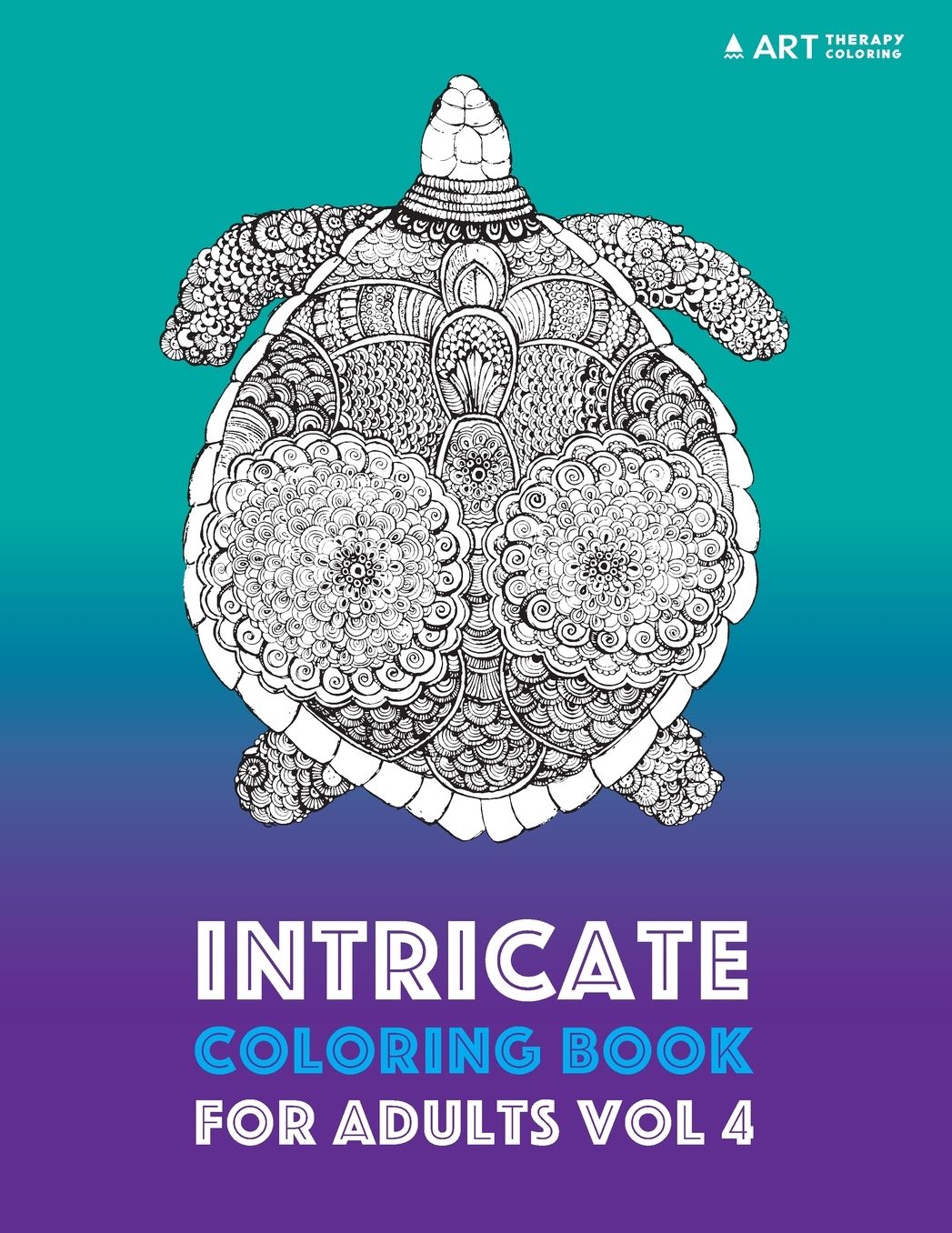 Intricate Coloring Book For Adults Vol 4