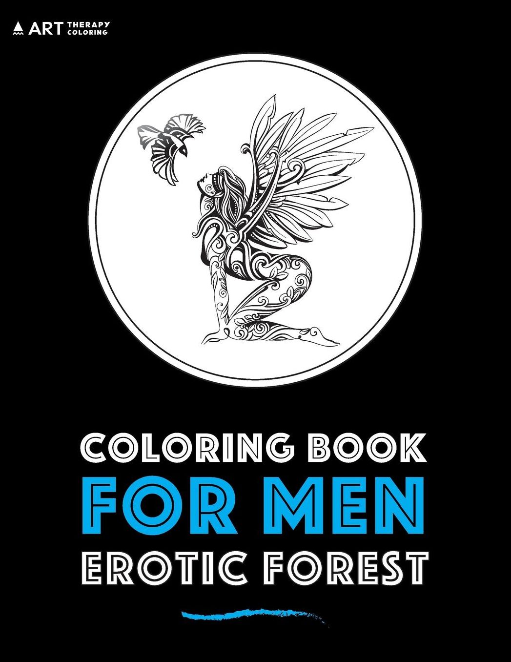 Coloring Book For Men: Erotic Forest