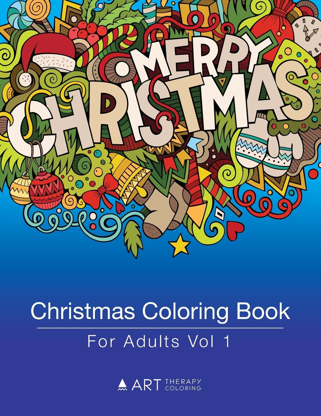 Christmas Coloring Book For Adults Vol 1