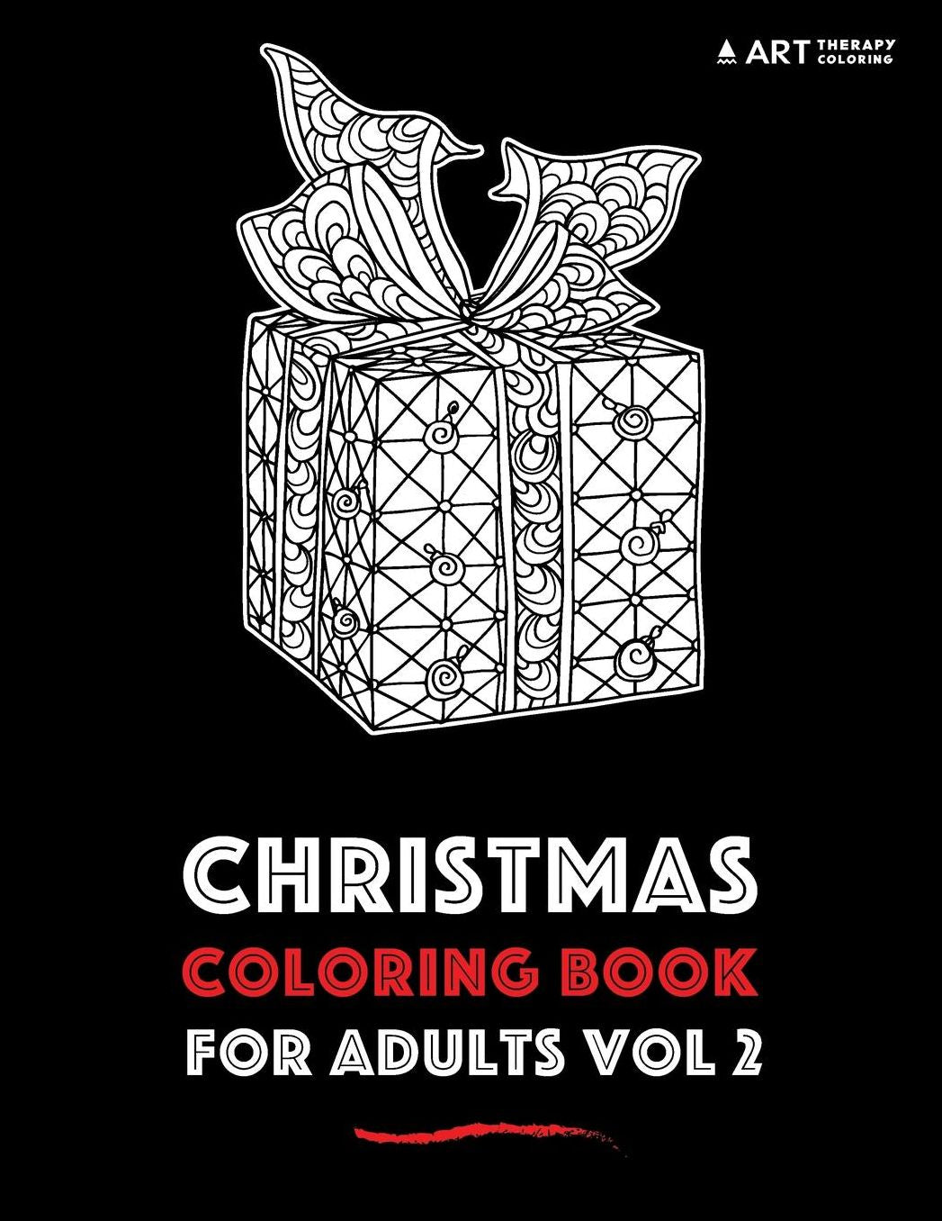 Christmas Coloring Book For Adults Vol 2