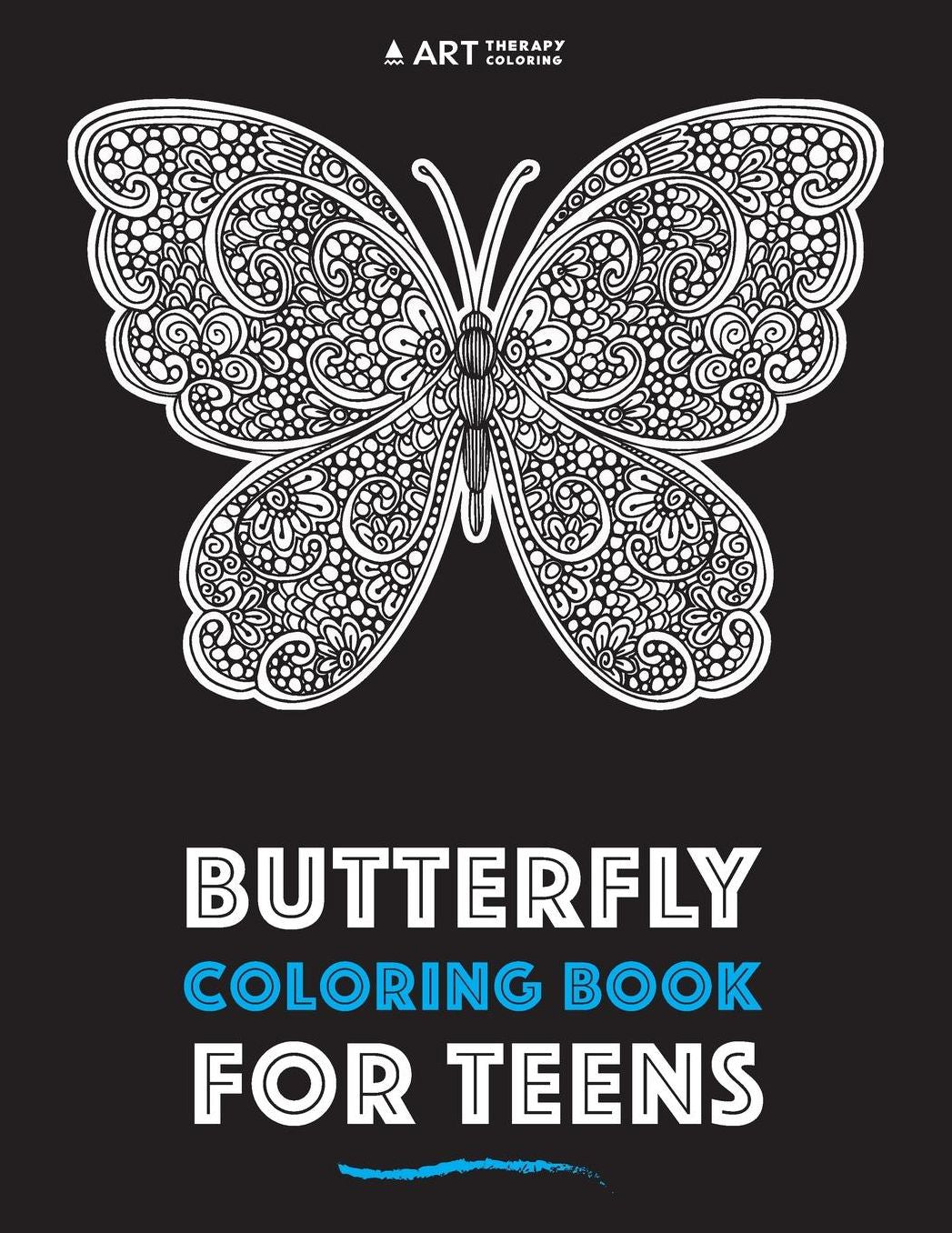 Butterfly Coloring Book For Teens