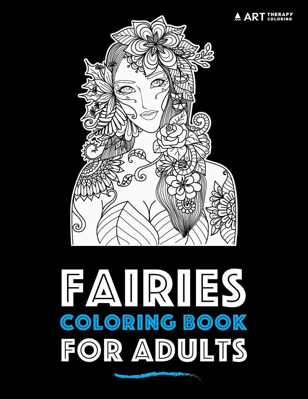 Fairies Coloring Book For Adults