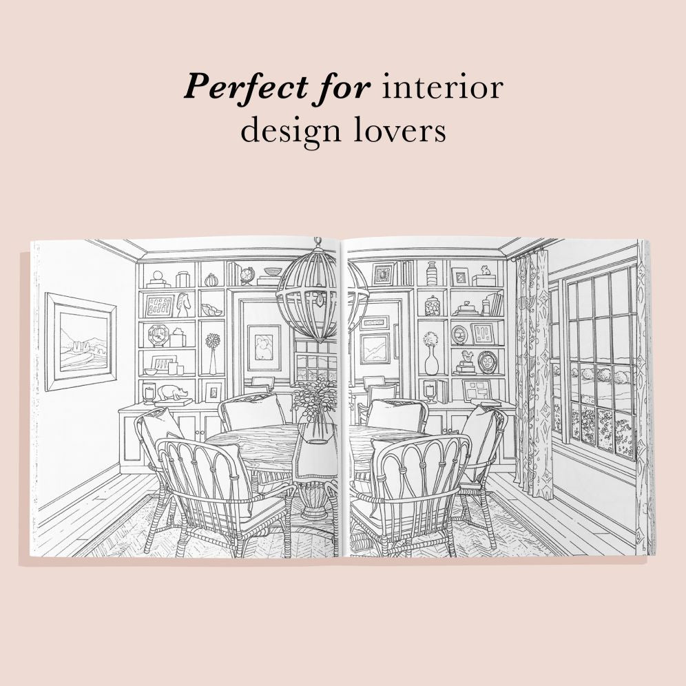 Color at Home: A Young House Love Coloring Book