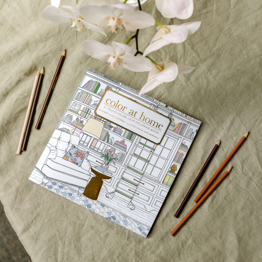 Color at Home: A Young House Love Coloring Book