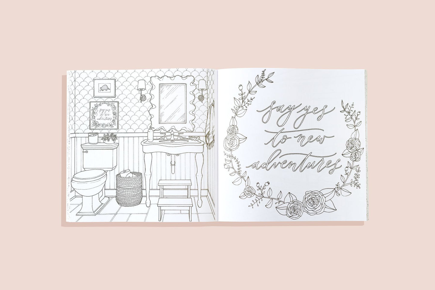 Color at Home: A Young House Love Coloring Book
