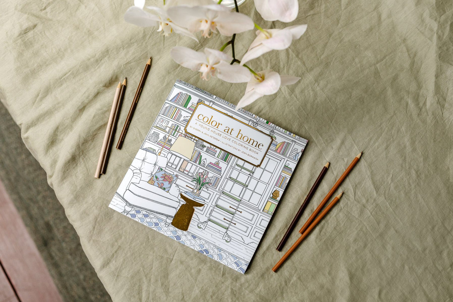 Color at Home: A Young House Love Coloring Book