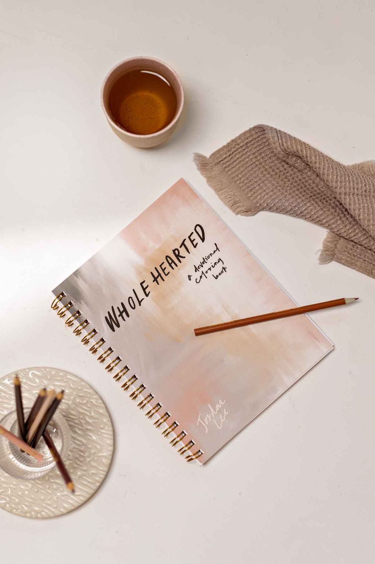 Wholehearted: A Coloring Book Devotional, Premium Edition