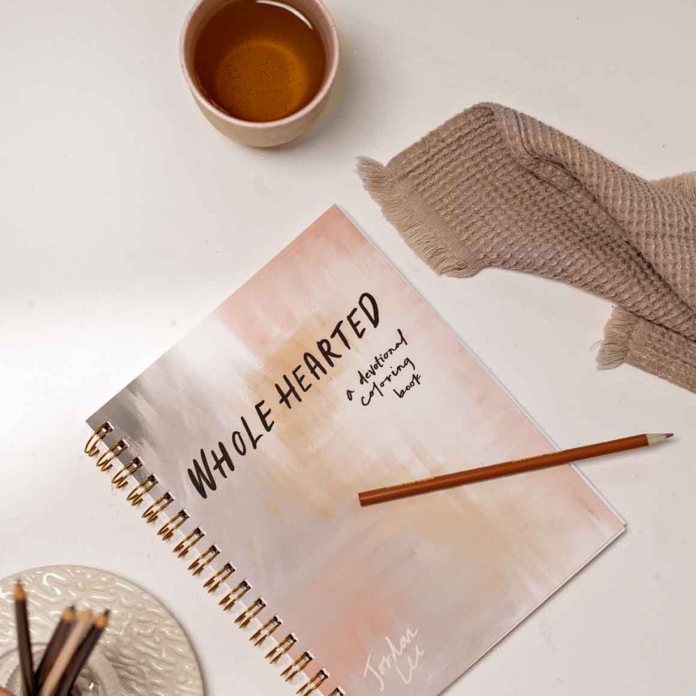 Wholehearted: A Coloring Book Devotional, Premium Edition