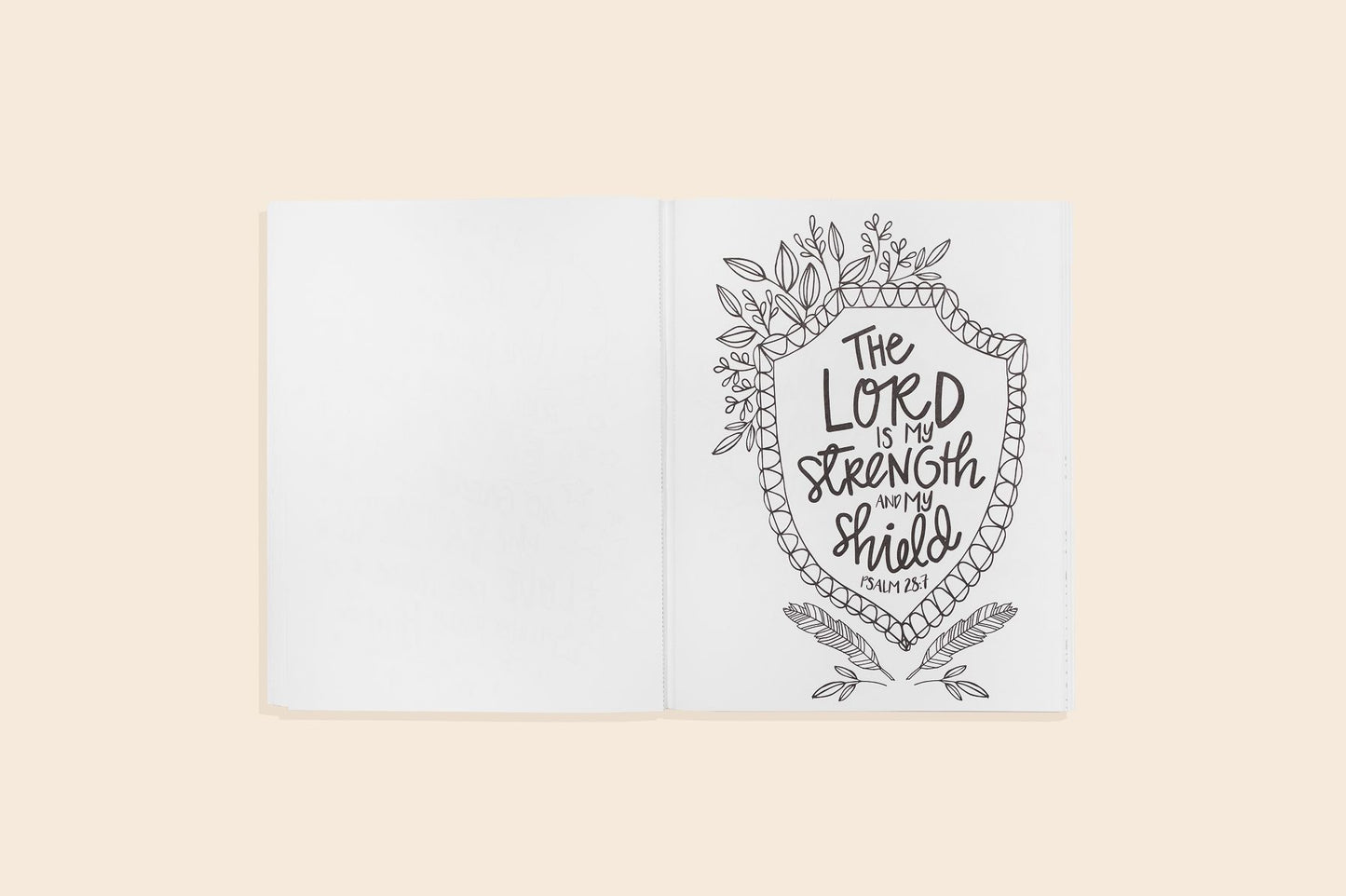 Beauty in the Bible: Adult Coloring Book Volume 2, Premium Edition