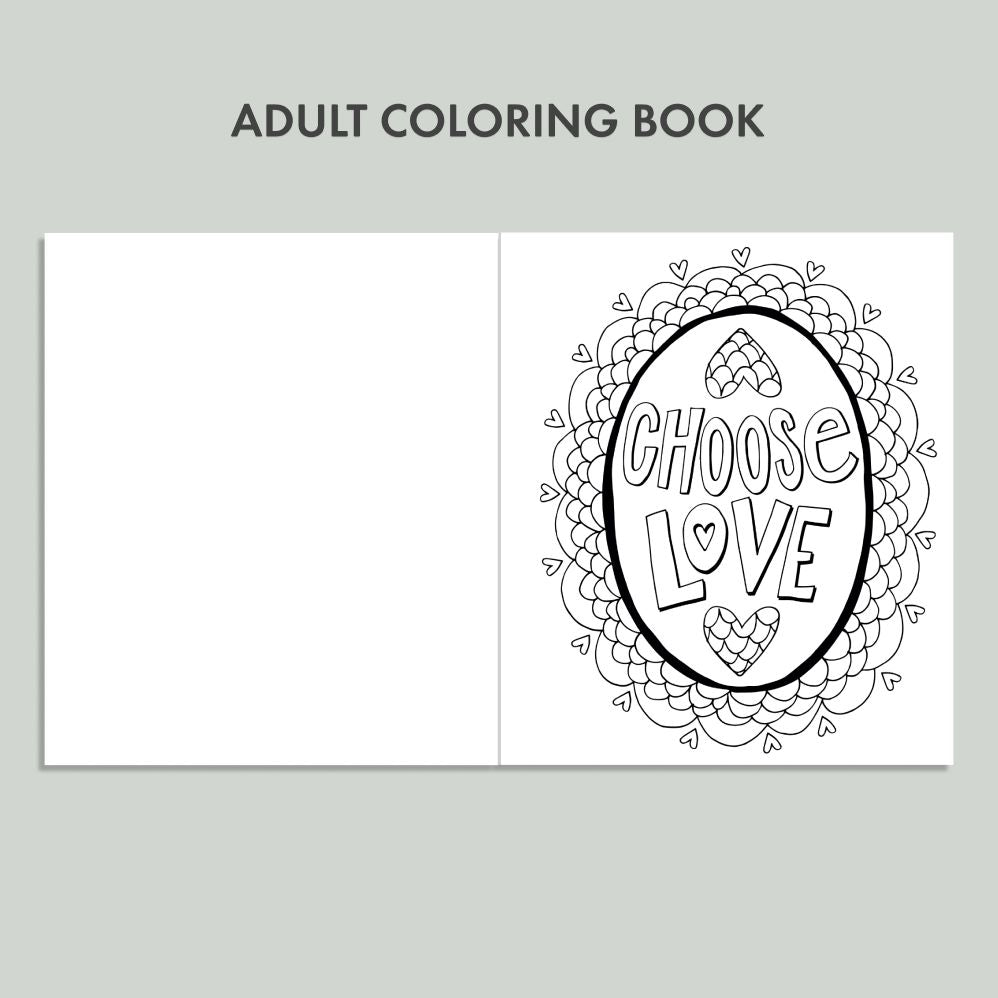 Color Happy: An Adult Coloring Book of Removable Wall Art Prints
