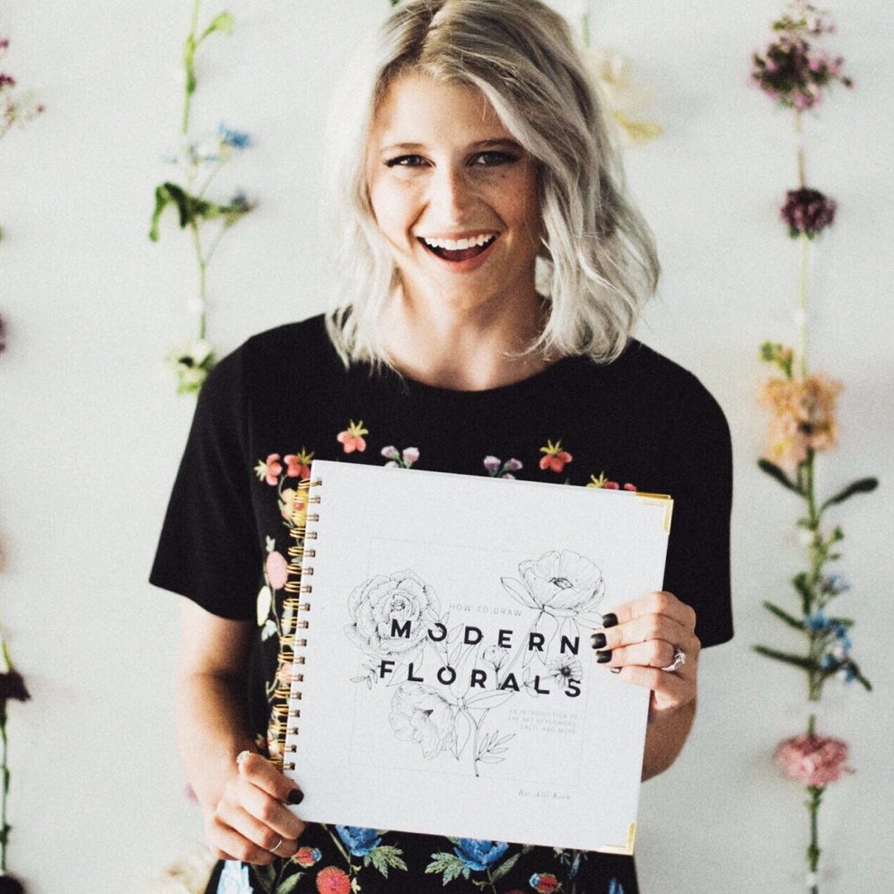 How To Draw Modern Florals: An Introduction To The Art of Flowers, Cacti, and More