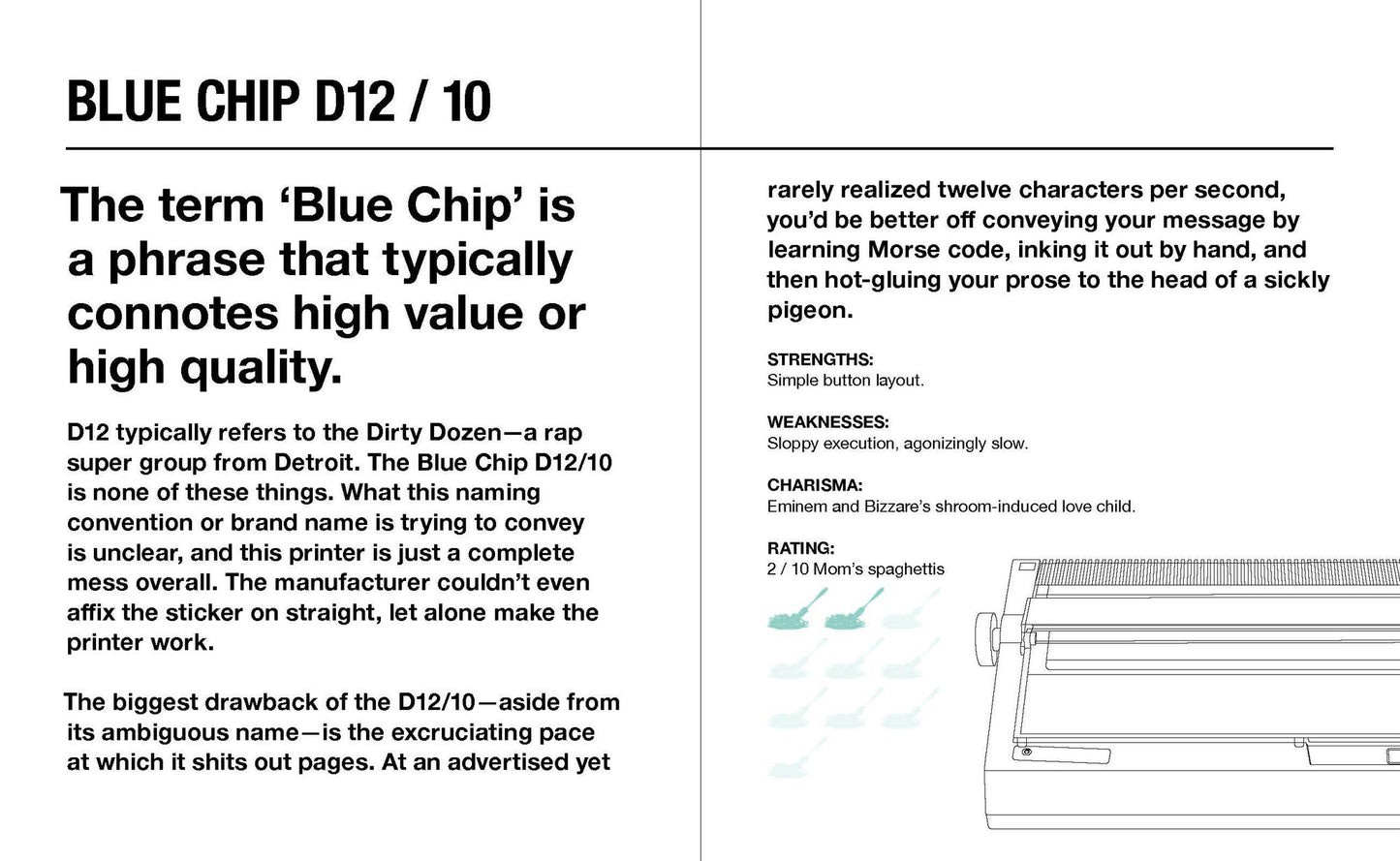 Shitty Printers