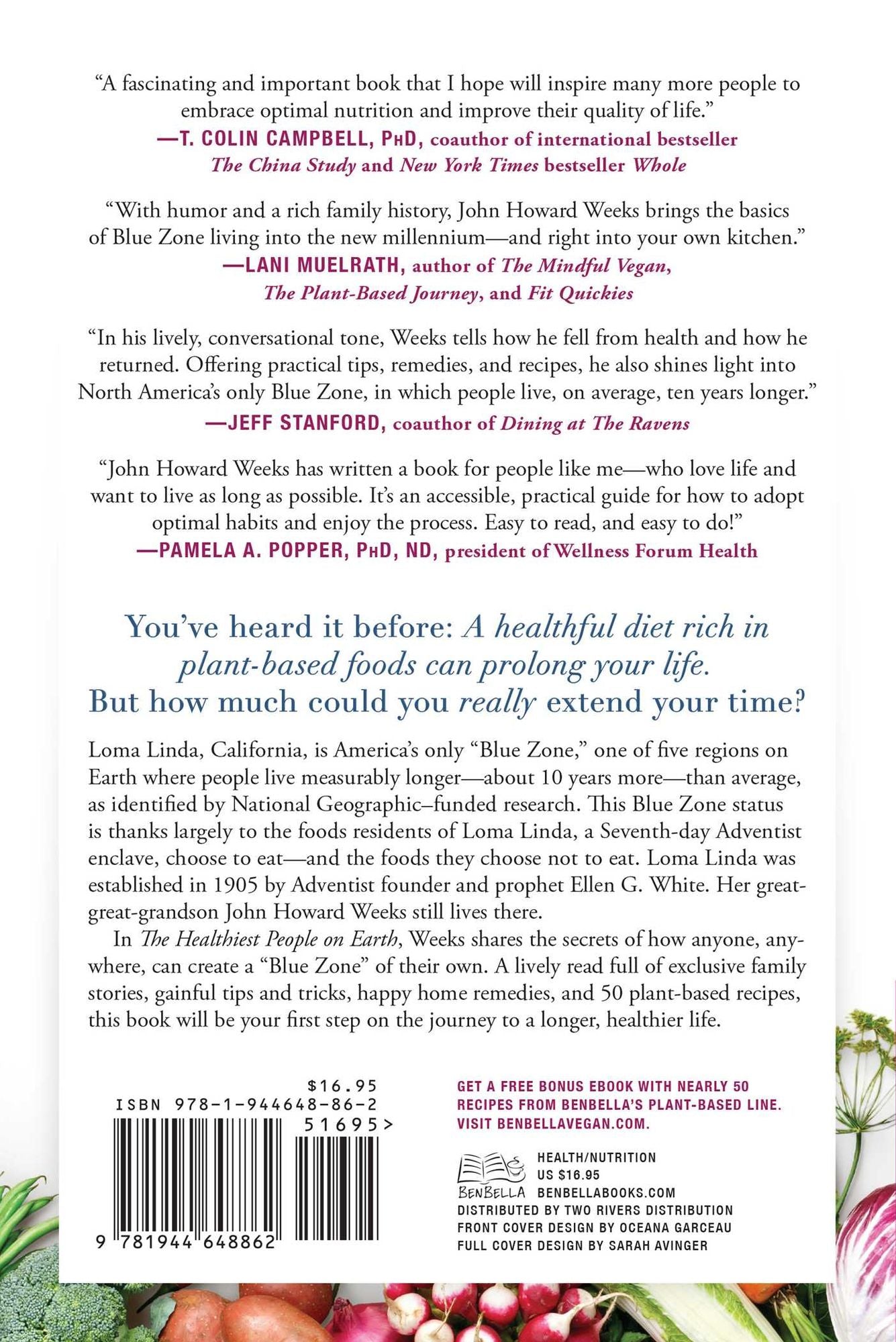 The Healthiest People on Earth: Your Guide to Living 10 Years Longer with Adventist Family Secrets and Plant-Based Recipes