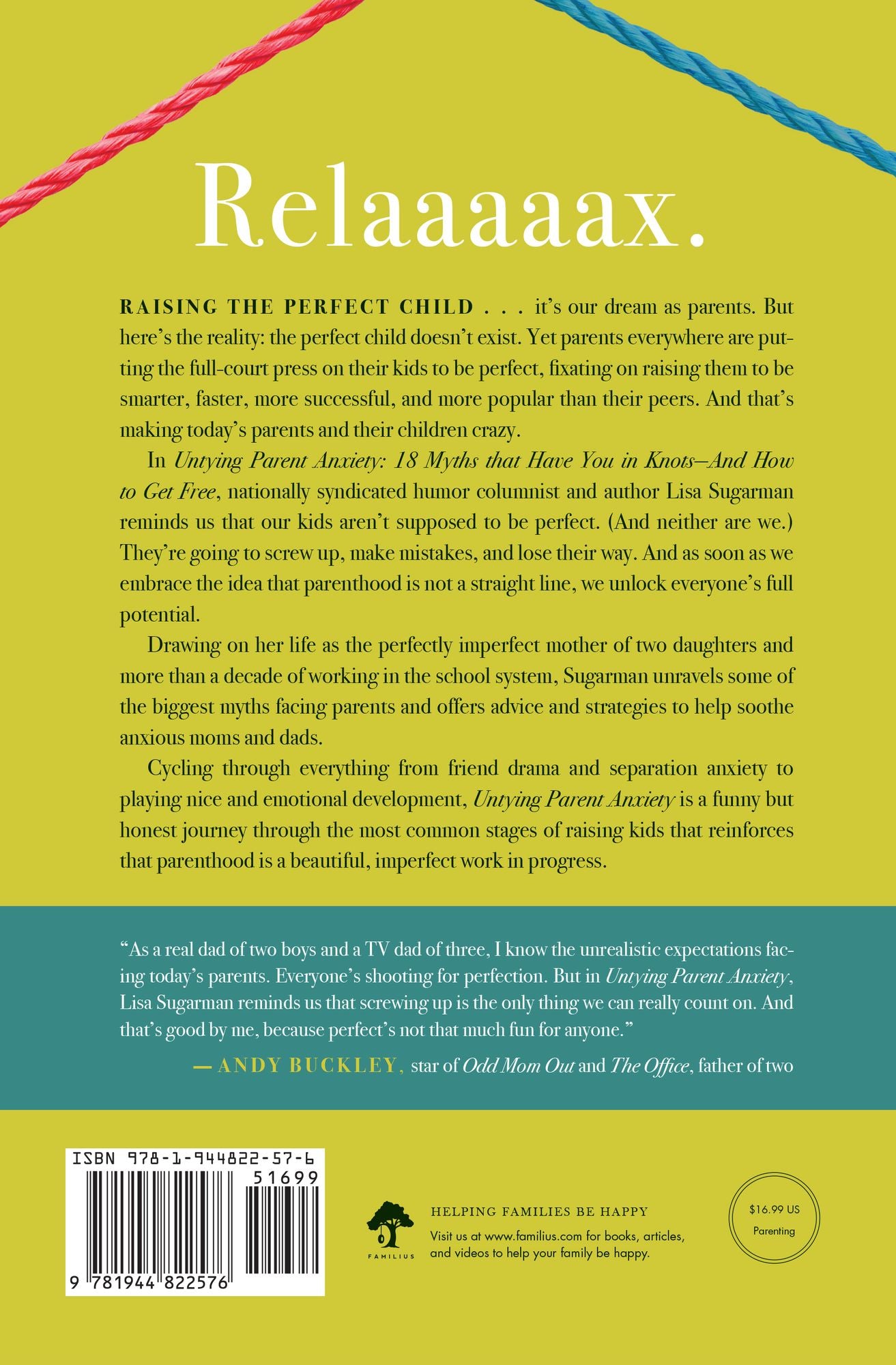 Untying Parent Anxiety (Years 5-8): 18 Myths that Have You in Knots?And How to Get Free