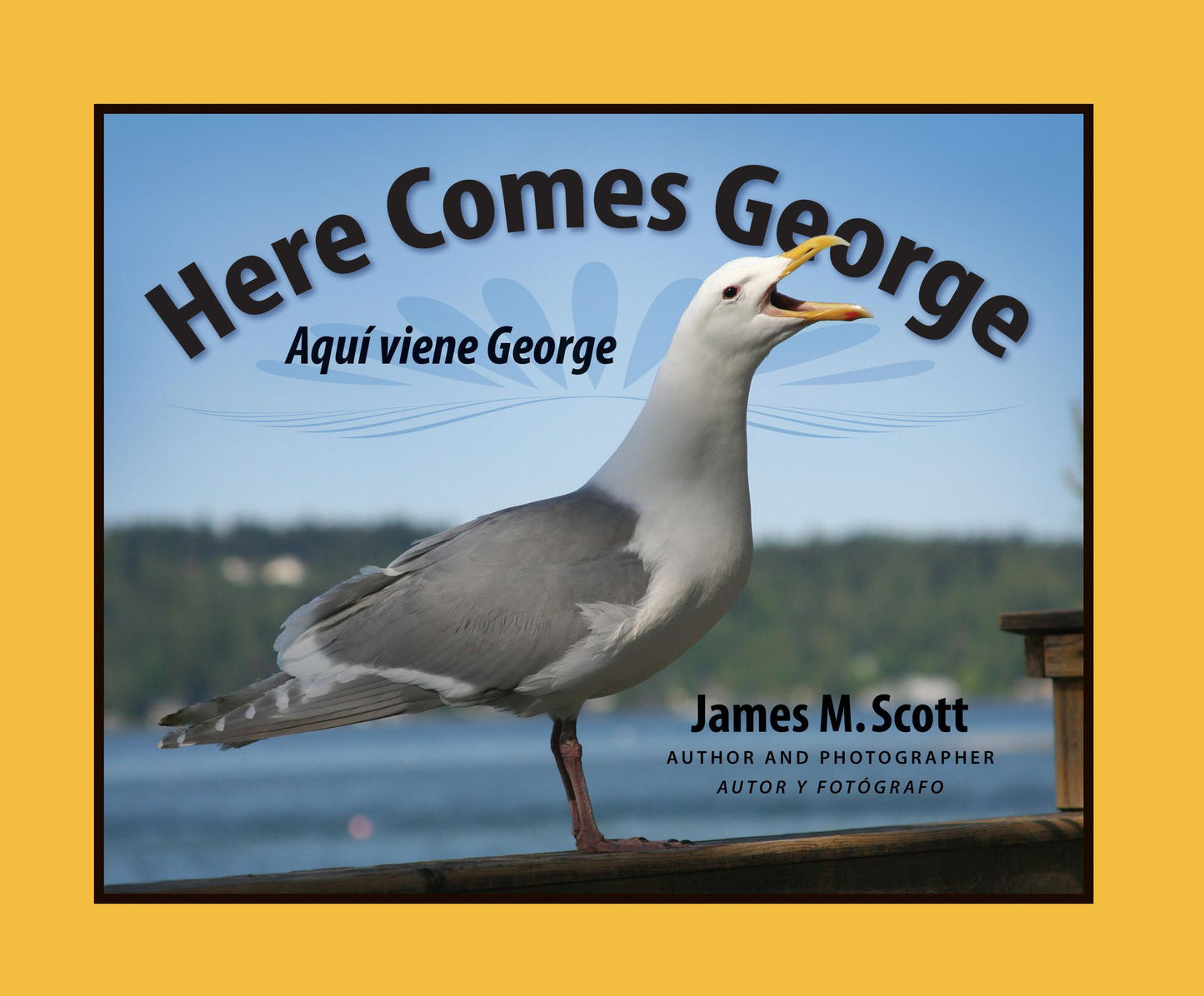 Here Comes George: Aquí viene George (English and Spanish Edition)