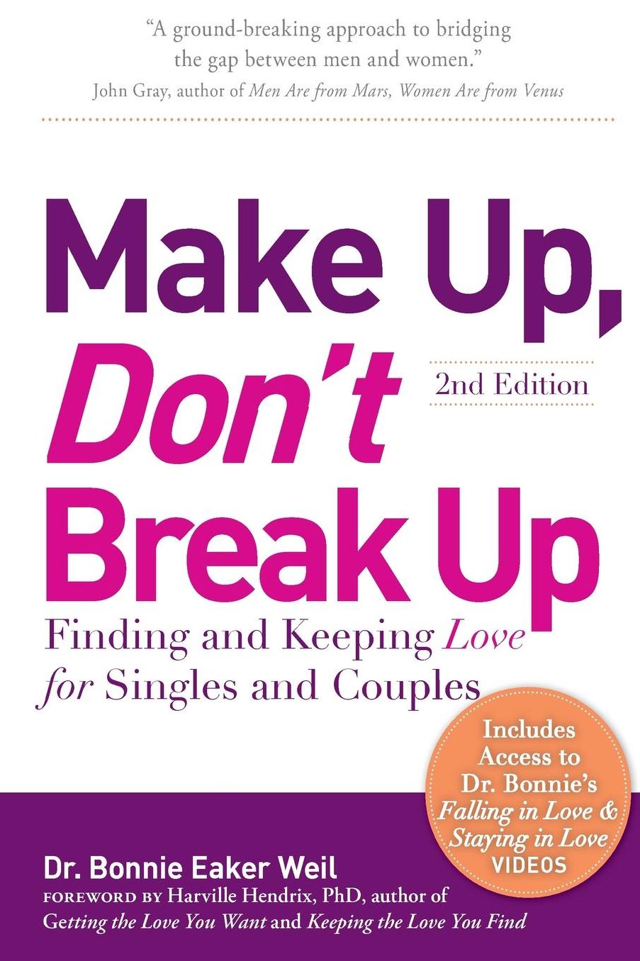 Make Up, Don't Break Up: Finding and Keeping Love for Singles and Couples