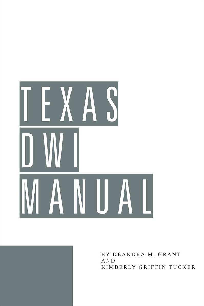 Texas DWI Manual