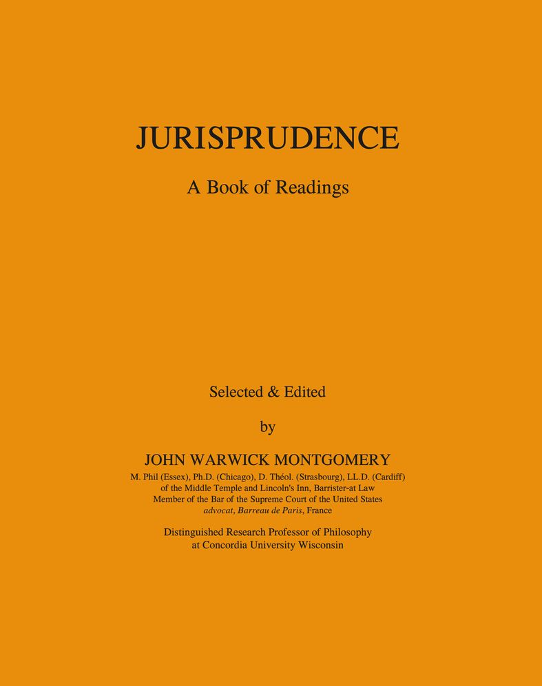 Jurisprudence: A Book of Readings