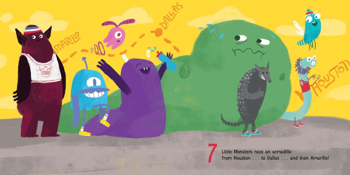 10 Little Monsters Visit Texas