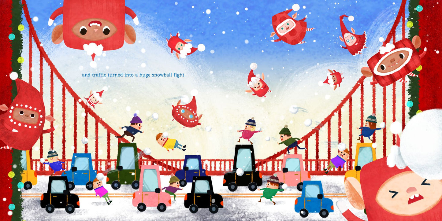12 Little Elves Visit California