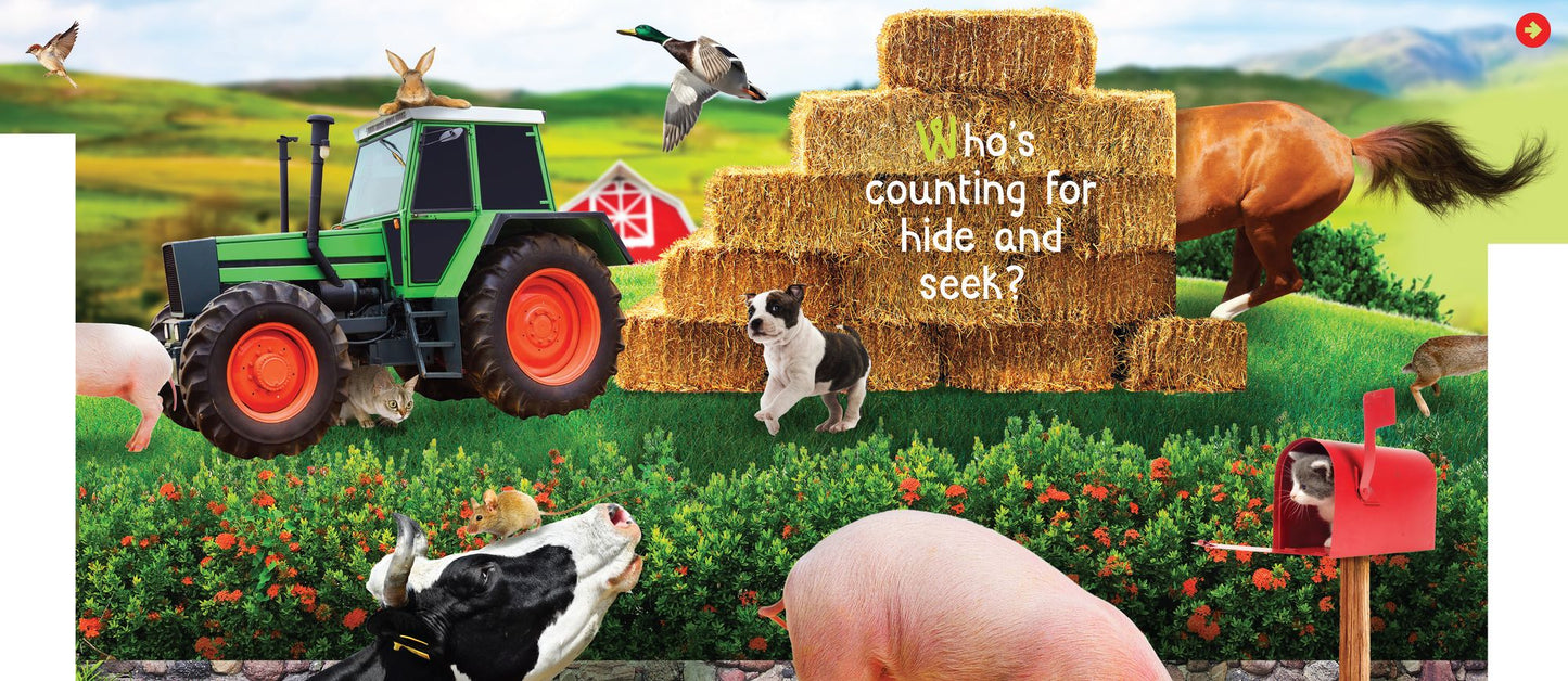 Tug a Tail: Farm Animals