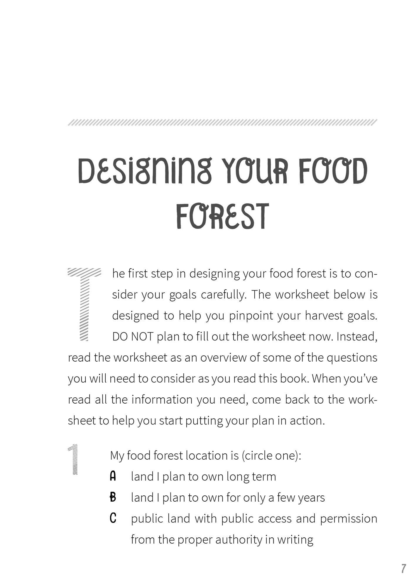 Growing a Permaculture Food Forest: How to Create a Garden Ecosystem You Only Plant Once But Can Harvest for Years