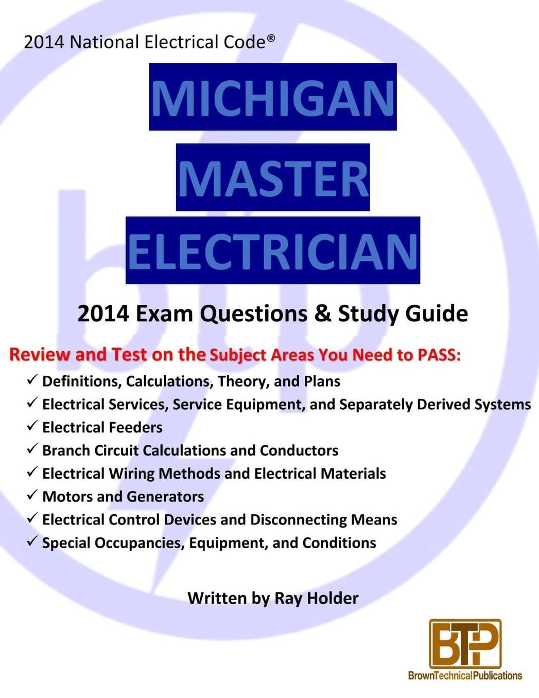 Michigan 2014 Master Electrician Study Guide