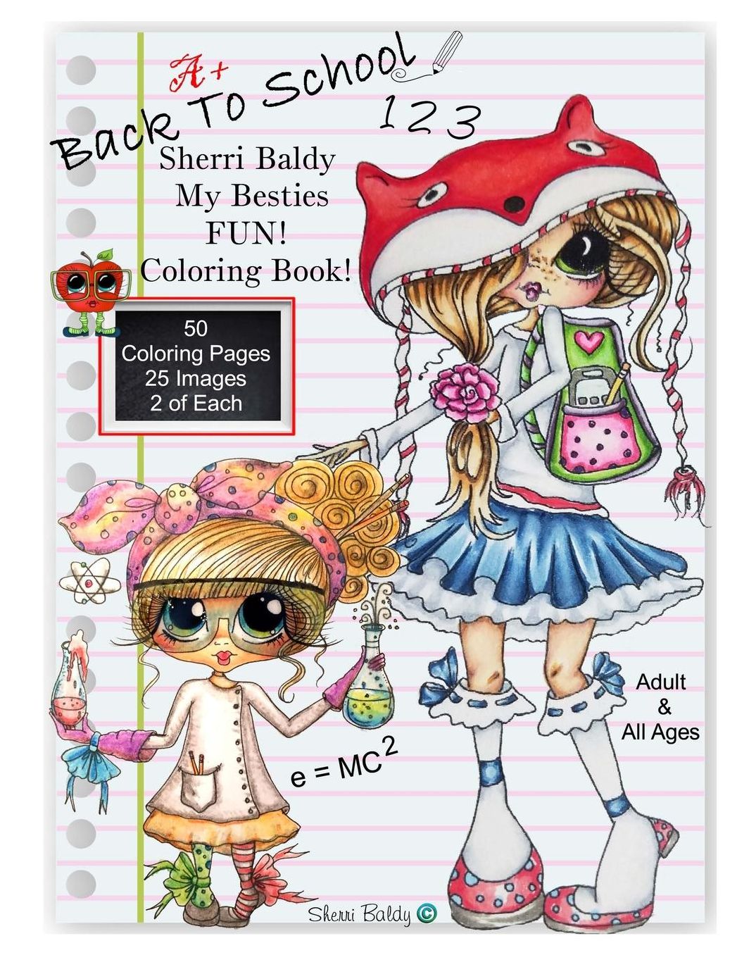 Sherri Baldy My Besties Back to School Coloring Book