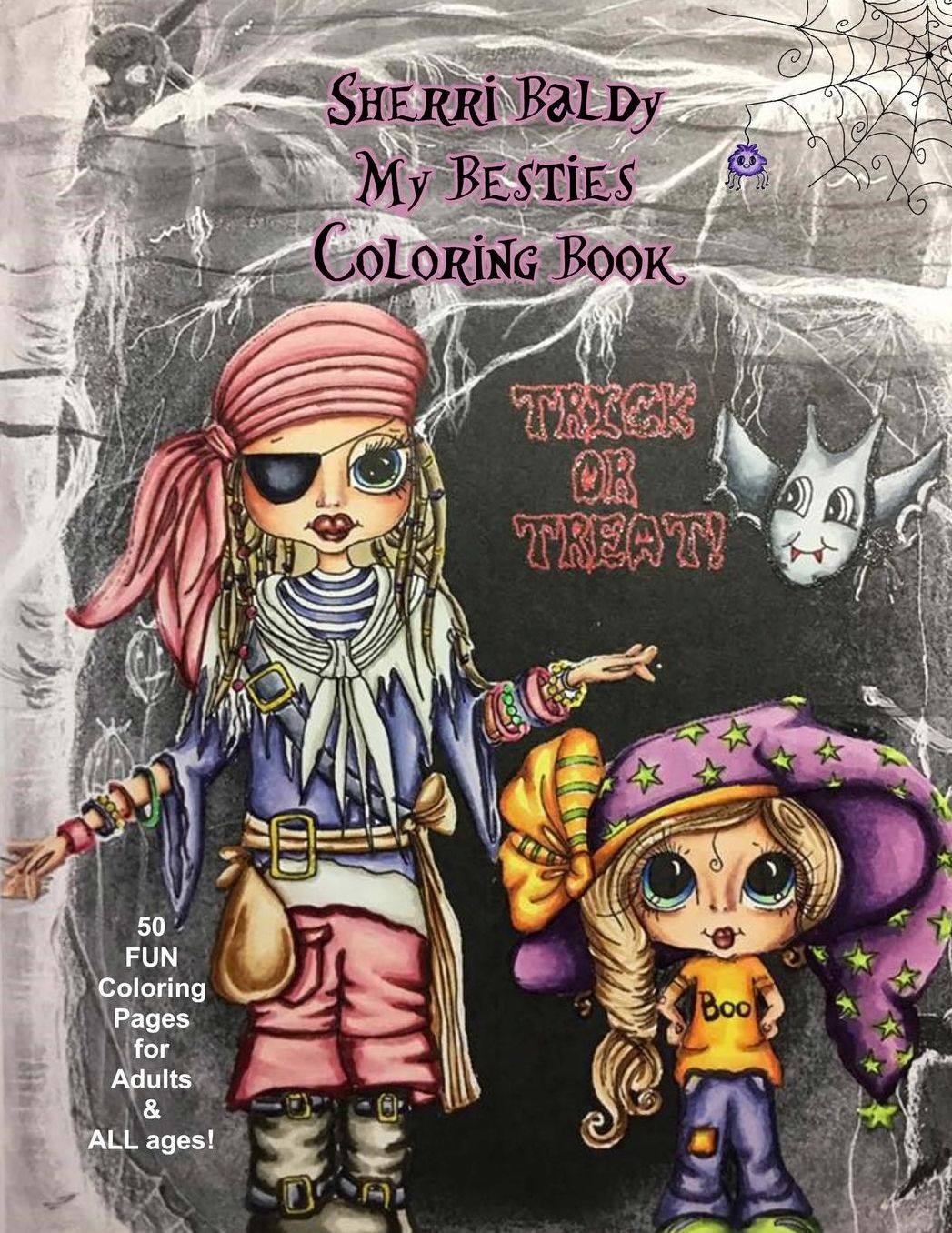 Sherri Baldy My Besties Coloring Book Trick or Treat