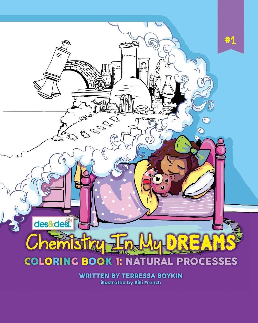Chemistry In My Dreams: Coloring Book 1: Natural Processes