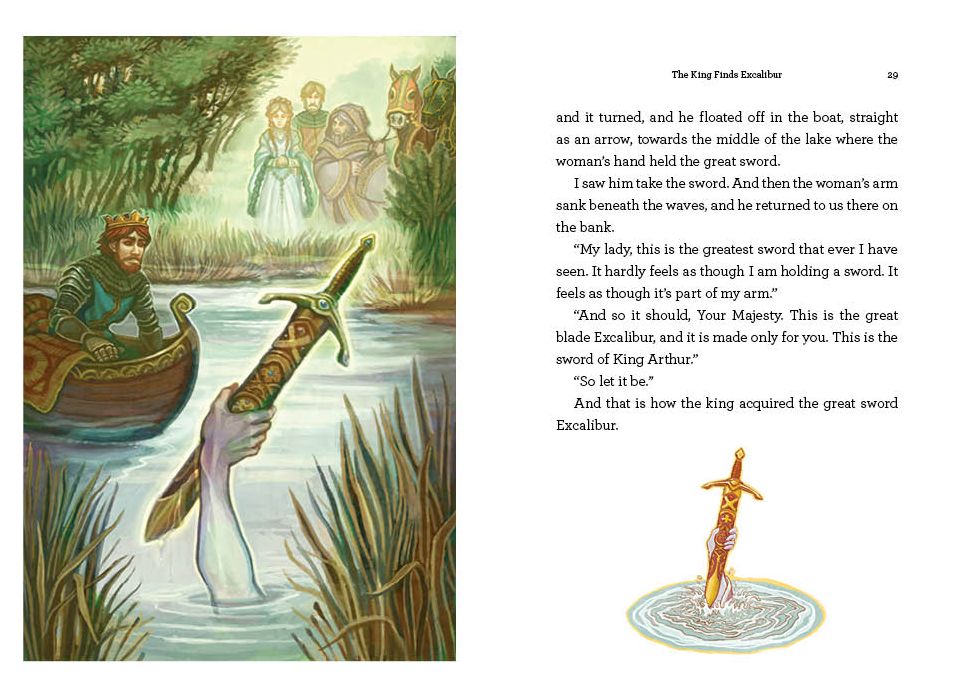 King Arthur and His Knights: A Companion Reader with a Dramatization
