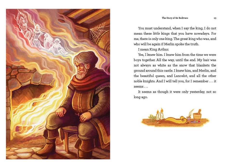 King Arthur and His Knights: A Companion Reader with a Dramatization