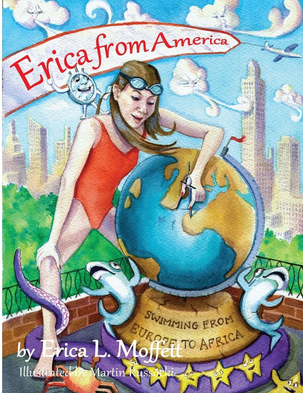 Erica From America: Swimming from Europe to Africa