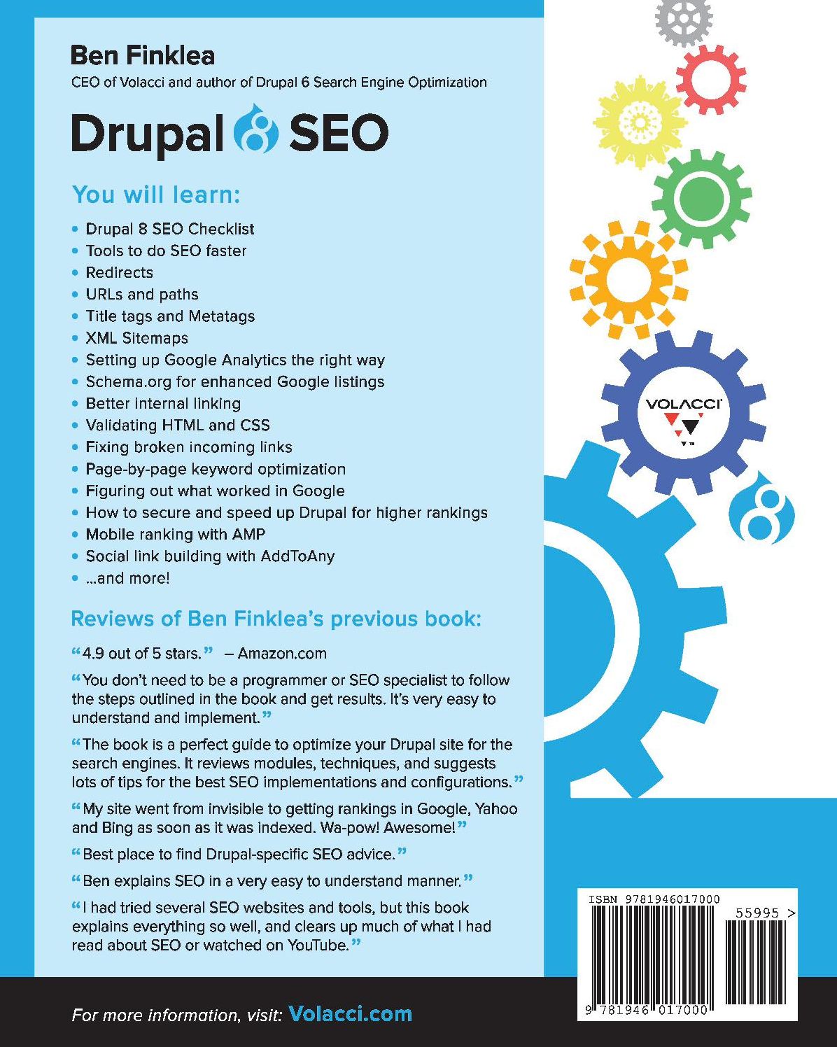 Drupal 8 SEO: The Visual, Step-By-Step Guide to Drupal Search Engine Optimization