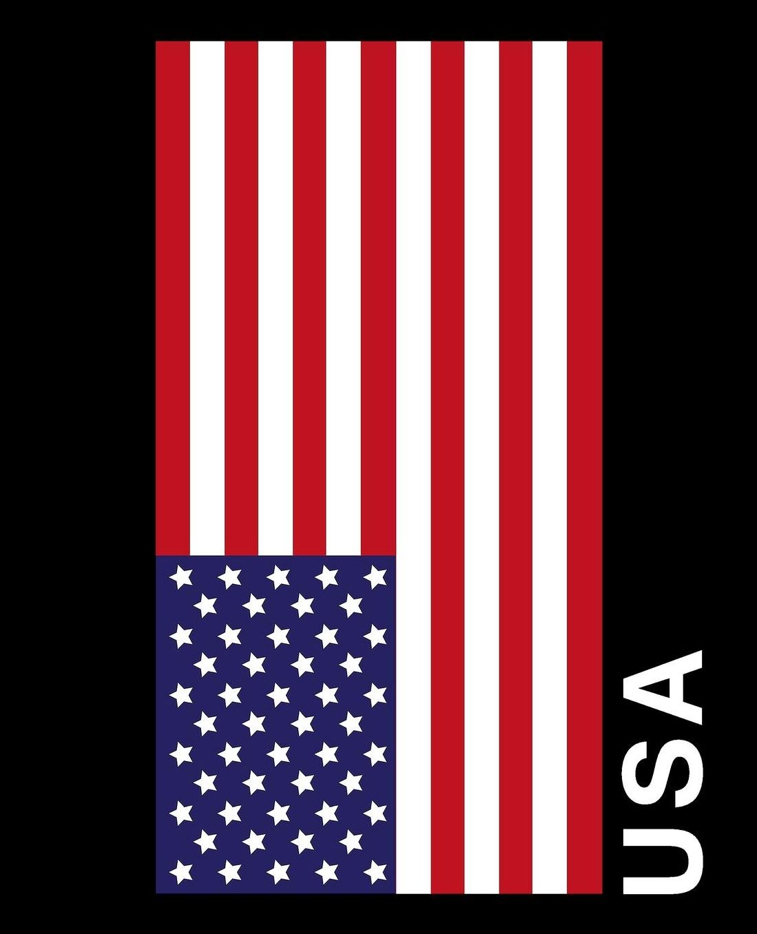 U.S. Flag Journal: (Blank/Lined)