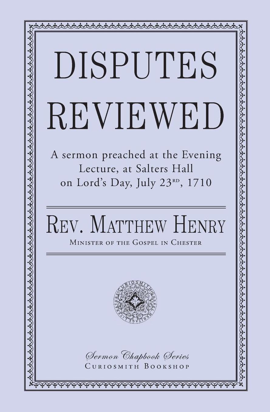 Disputes Reviewed