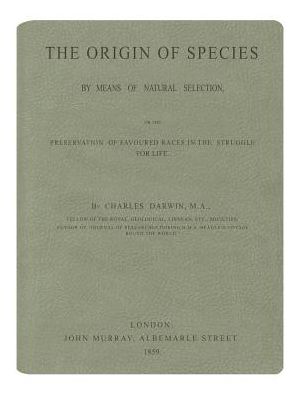 The Origin of Species: Sage Lined Journal