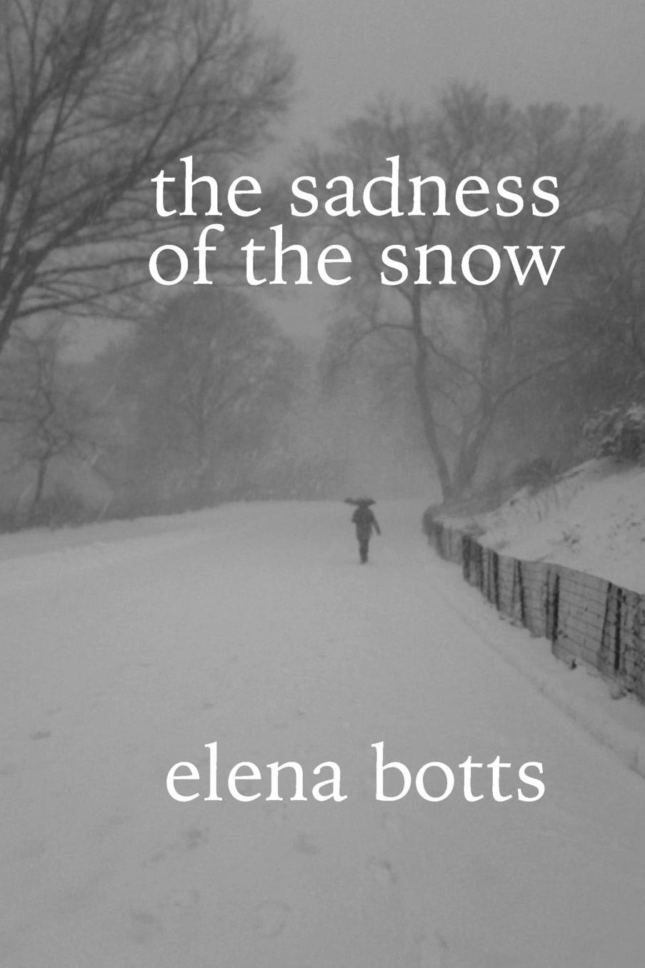 the sadness of the snow