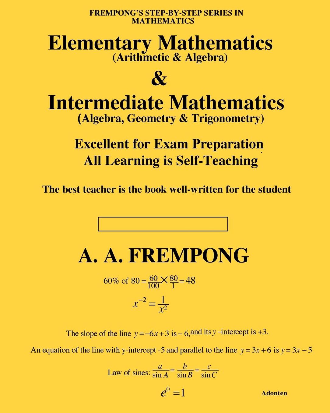 Elementary Mathematics & Intermediate Mathematics (US)
