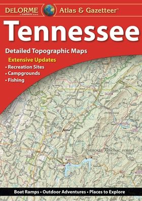 Delorme Tennessee Atlas & Gazetteer: Detn