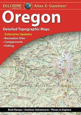 Delorme Oregon Atlas & Gazetteer 9e: Deor