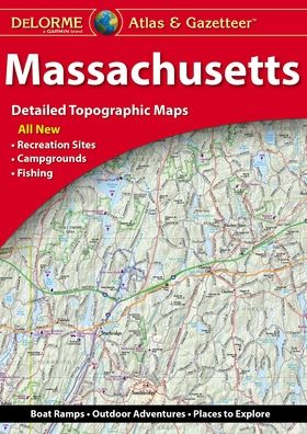 Delorme Atlas & Gazetteer Massachusetts