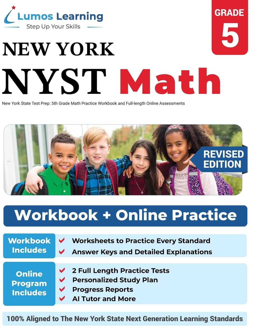New York State Test Prep: 5th Grade Math Practice Workbook and Full-length Online Assessments: NYST Study Guide